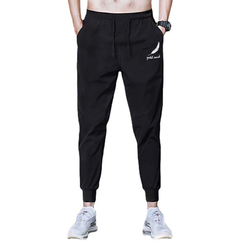 في الربيع والخريف، رجل البنطال الترفيهي الرياضي للجملة، الذي يبسط القدمين الكوريتين Item Picture