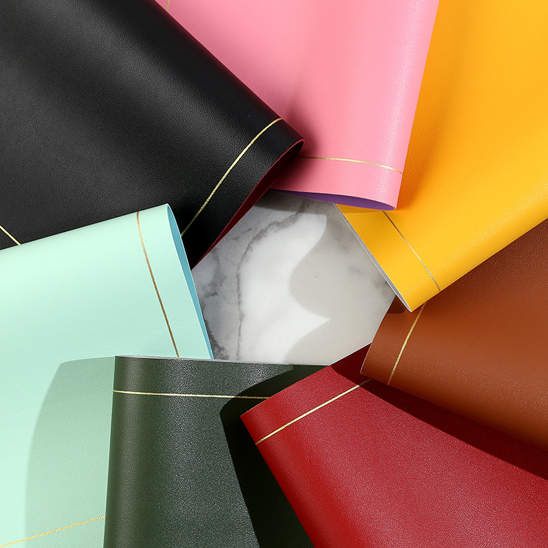 双面双色皮革PUPVC餐垫西餐垫防水方形防油隔热垫餐桌垫杯垫碗垫细节图