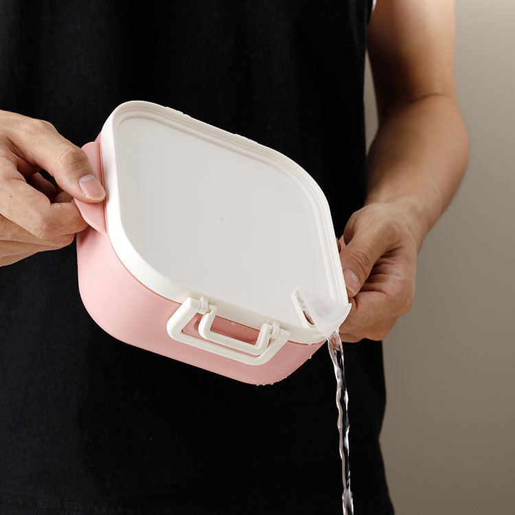 Multi-functional plastic instant noodle lunch box, student dormitory instant noodle magic tool, cafeteria serving with lid and insulated lunch box Specification image