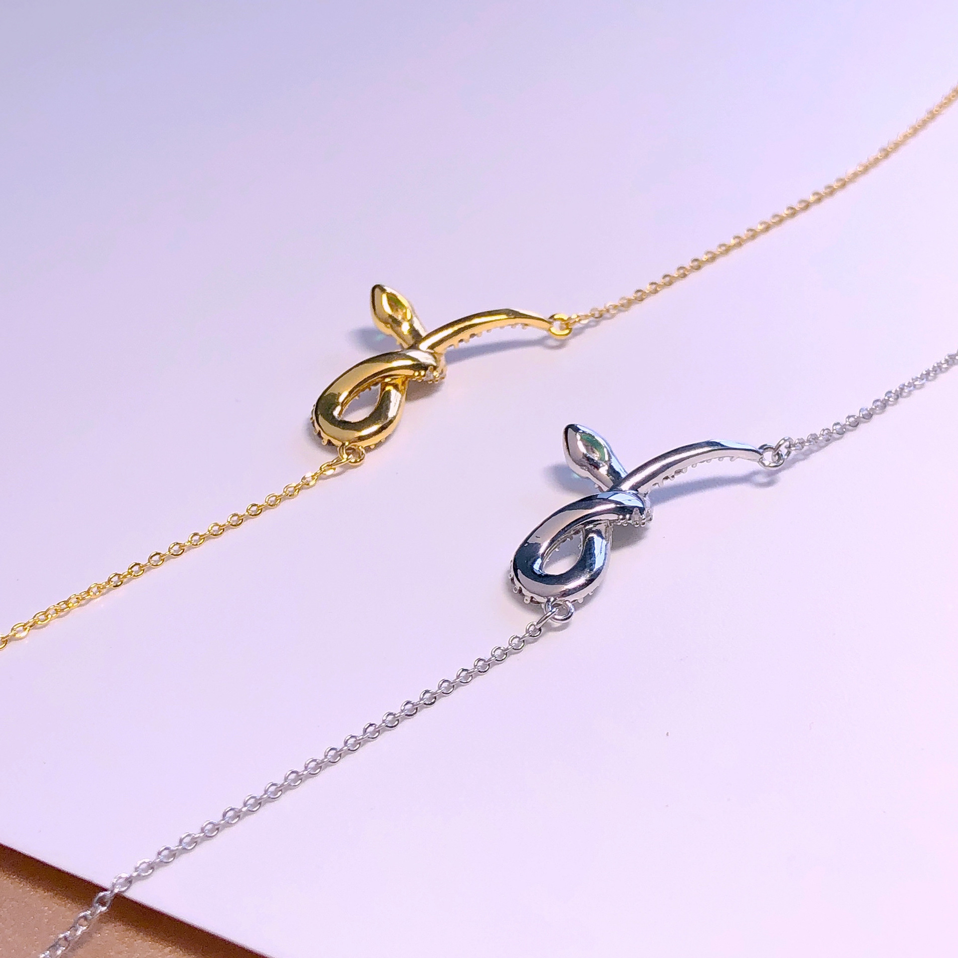 Bigote mujer nuevo collar con diamantes multimodelo zodiaco serpiente simple clavícula niche ins wind collar Specification image