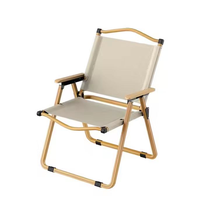 Wholesale carbon steel Kemite chairs, portable outdoor folding tables and chairs, camping, beach and night market camping chairs from the manufacturer Item Picture