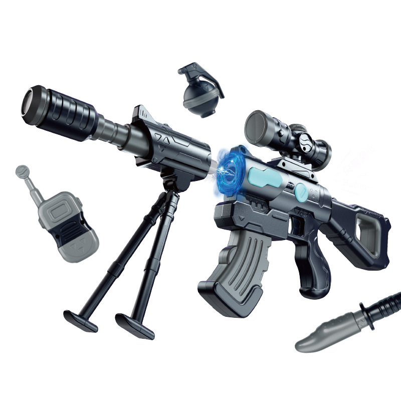 ONSHINE/ Childhood Infinite Children's Toy Gun Electric, 3-6 years old DIY Versatile Assembly Magnetic gun Birthday gift Item Picture