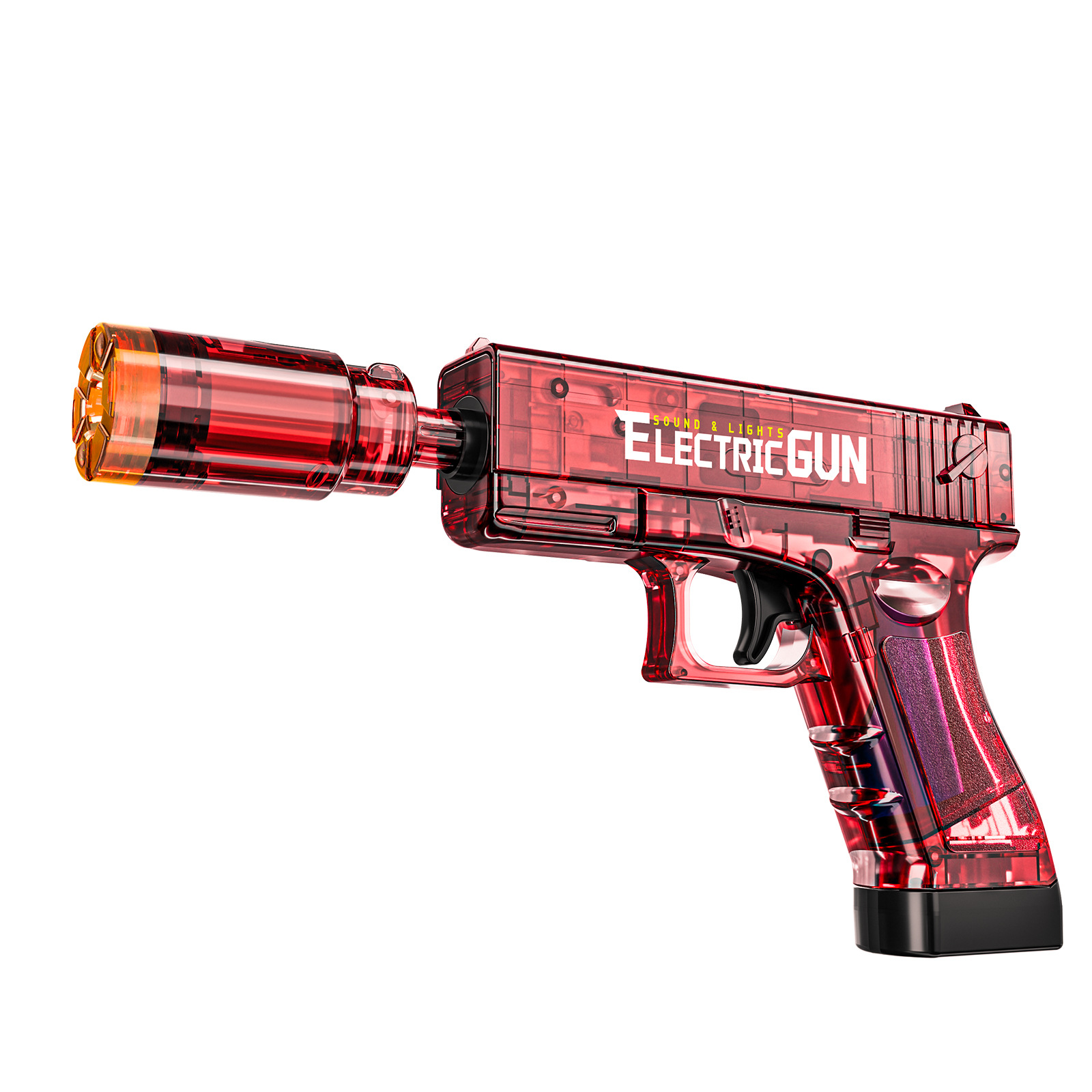 玩具枪/水弹枪/玩具手枪/玩具枪水弹枪/玩具枪水弹白底实物图