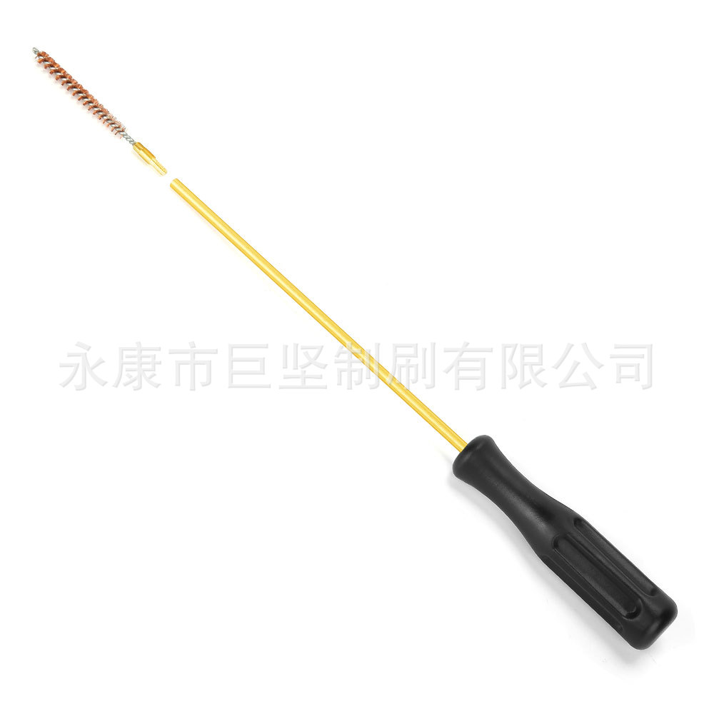 Cross-border gun barrel brush 6-piece set, multi-functional cleaning brush tool for firearms. 22-caliber recommended gun brush set details Picture