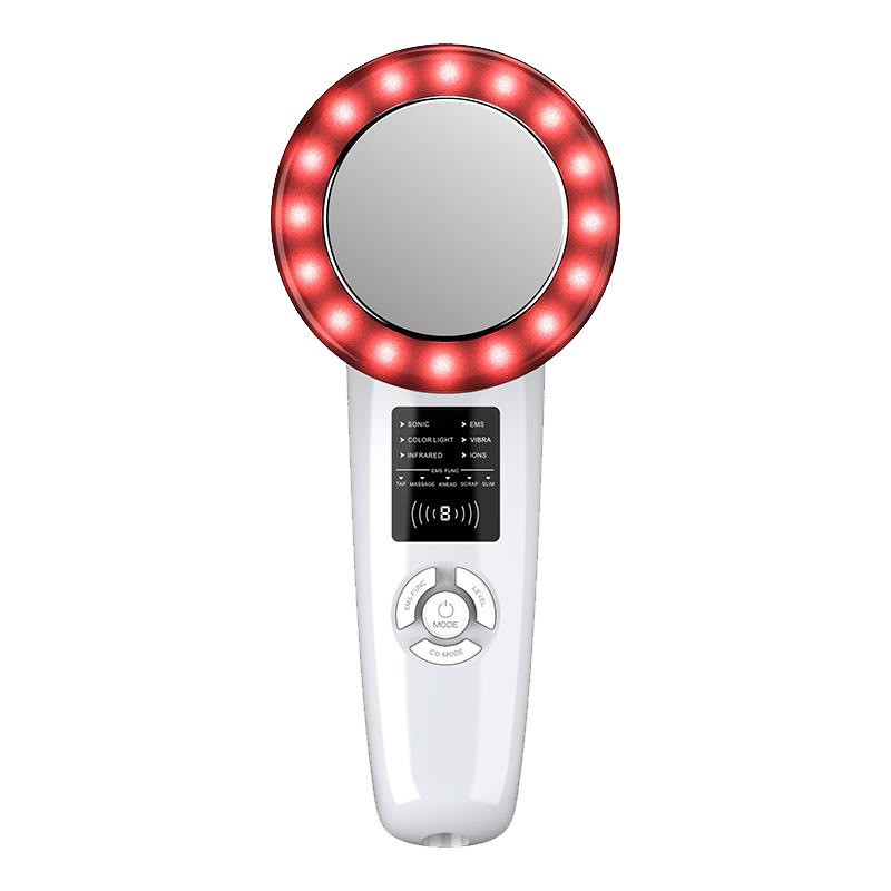 shanilak Six-in-One Slimming Device EMS LED Color Light Vibration Massage Shaping Device Ultrasonic Beauty Device Cross-border Version Application Scenario