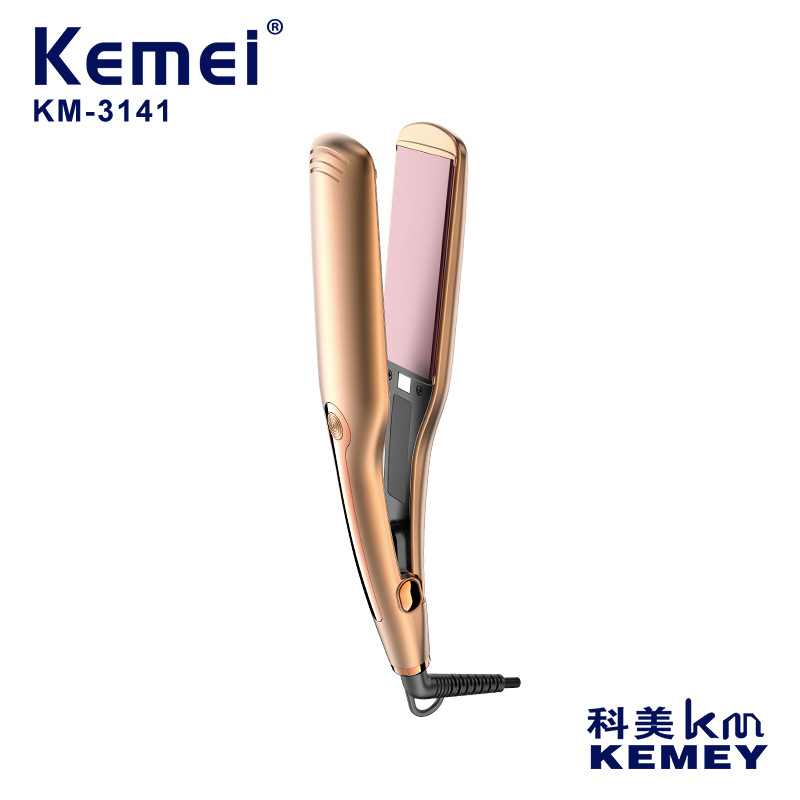 kemei cross border rizador de pelo para el hogar permanente tablilla termostato rizador de pelo no daña alisador de pelo anion