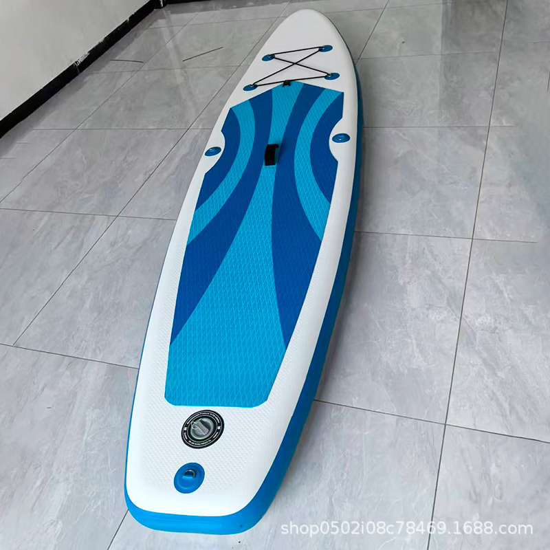 定制出口亚马逊加宽加厚冲浪板浮排冰桶瑜伽垫源头厂家细节图