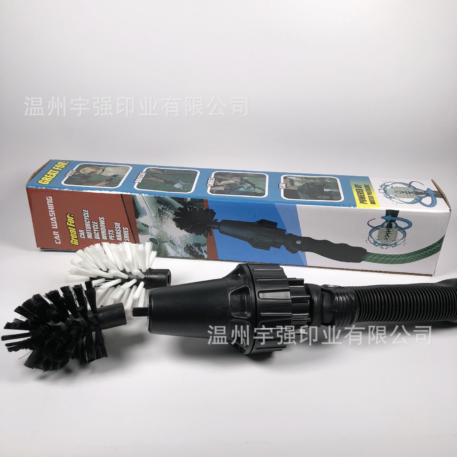 水驱动旋转刷 BBrush Hero 喷水旋转头清洗刷 Renovator现货产品图