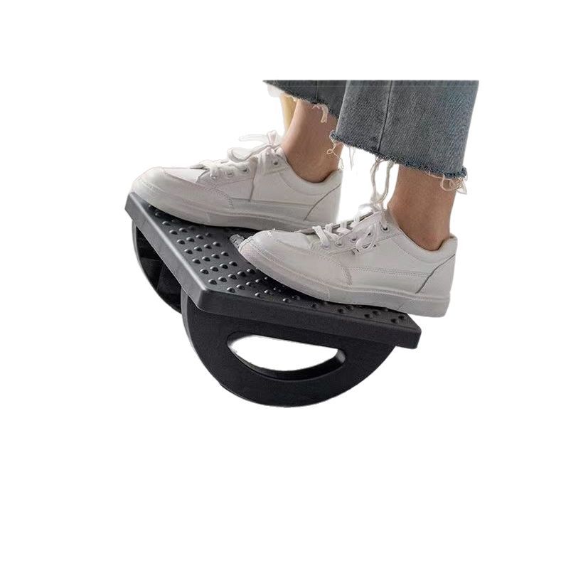 The office footstool is a must-have for placing feet in the office. It can prevent crossed legs and is a rocking footstool that allows you to rest your feet Item Picture