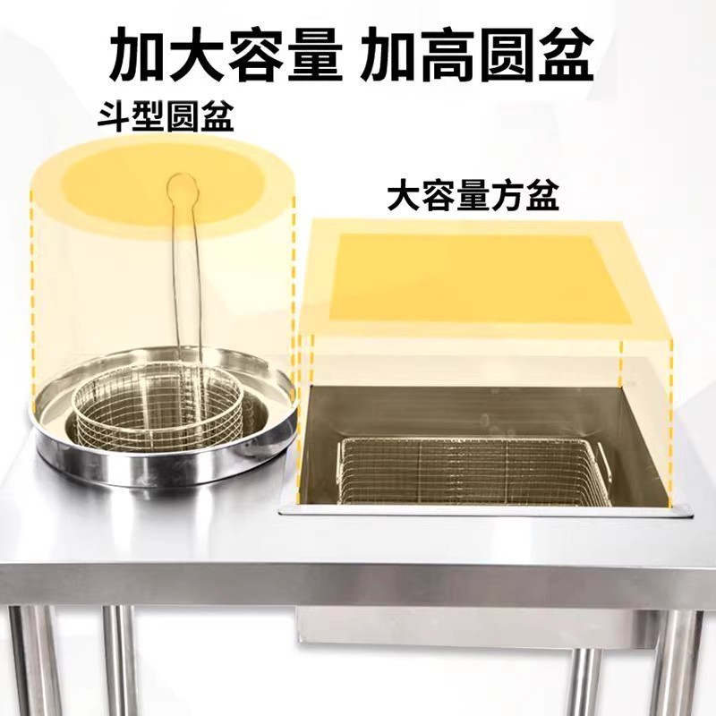 不锈钢桌子细节图