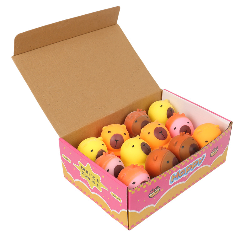 The latest product from the manufacturer of the same style as Douyin, the "Kaping Bar" pinching Fun stress-relieving and venting slow rebound animal Pinching Stress-relieving toy Item Picture