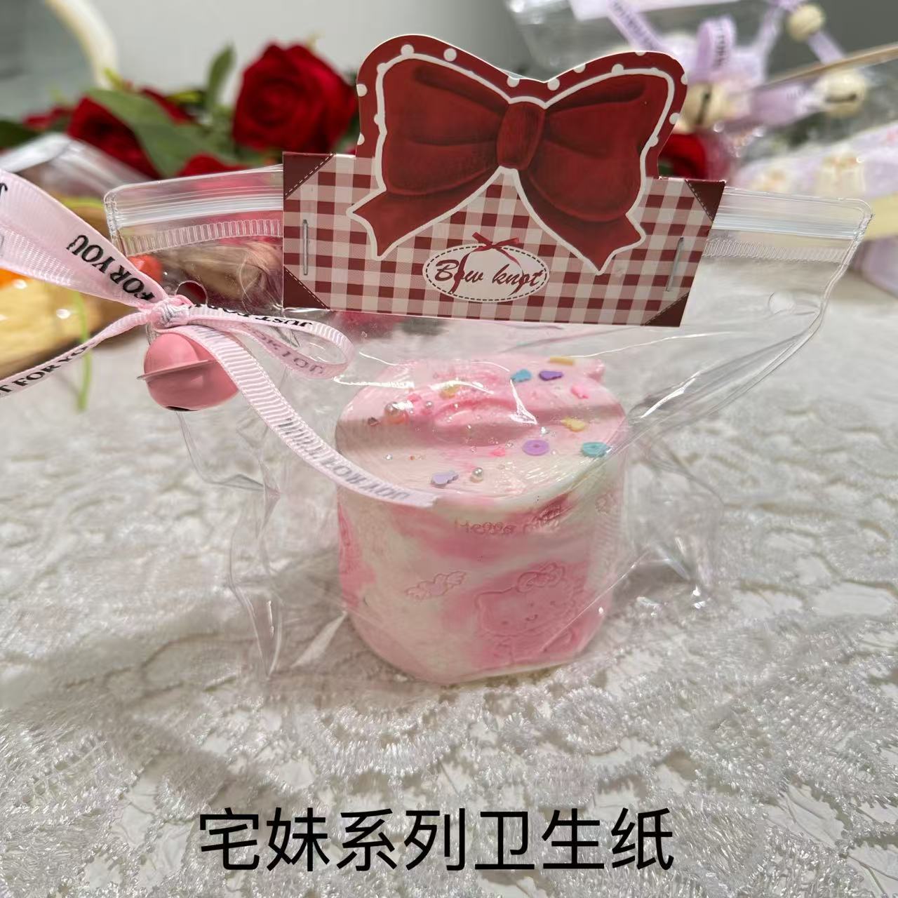 The "Zhai Mei" series of cream mud Dry mud Kneading fun food-grade silicone children's toys, stress-relieving kneading fun toys Item Picture