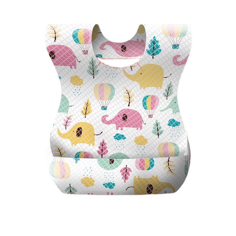 母婴用品/宝宝罩衣防水防污/围兜/宠物纯色口水巾/童装童裙白底实物图