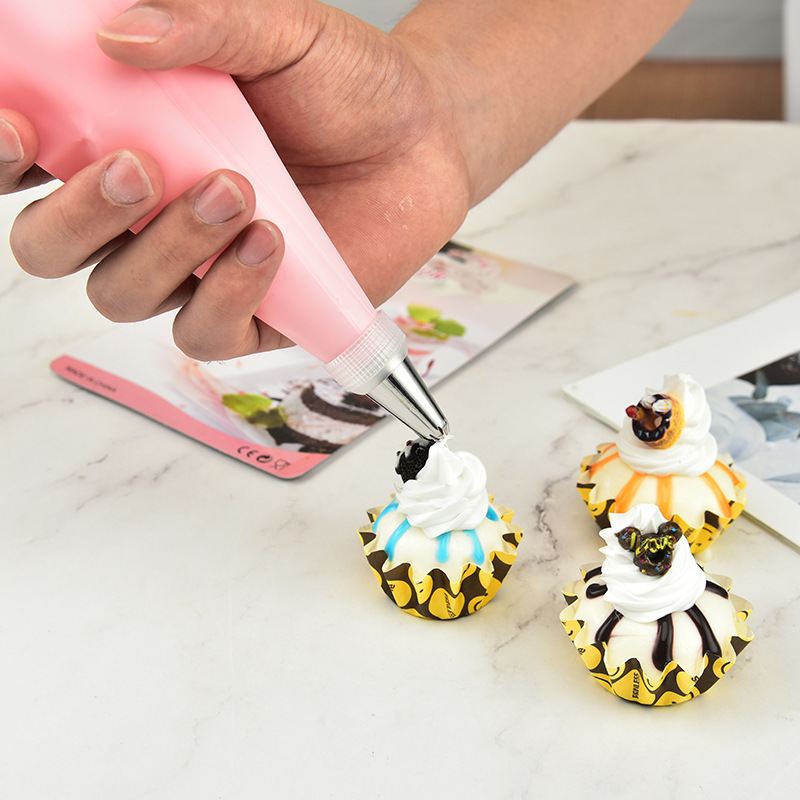 宝宝辅食点心制作  韩式裱花嘴套装蛋糕曲奇烘焙工具套装不锈钢裱花嘴