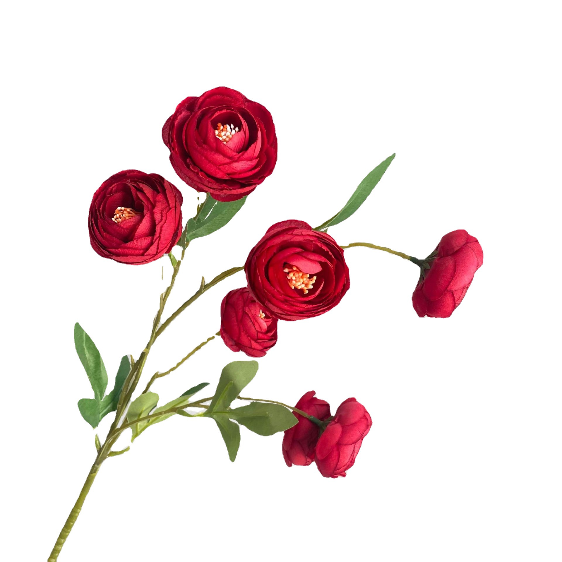 7-head exquisite tea rose peony artificial flowers wholesale wedding set decoration flowers, wedding hall prop flowers Item Picture