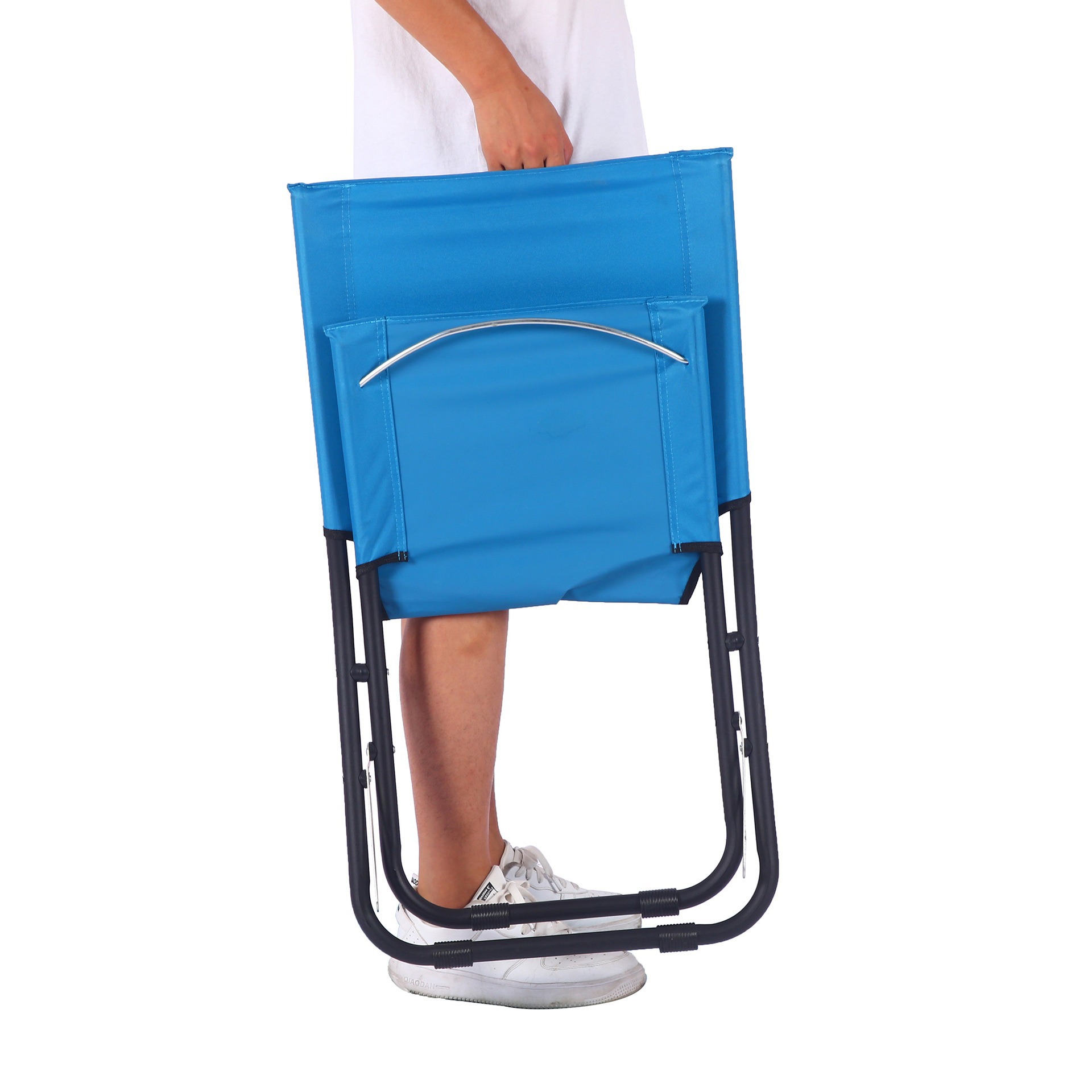 YEZHULIN外休闲太阳椅折叠定制野营露营椅沙滩剪刀椅定制剪刀椅产品图