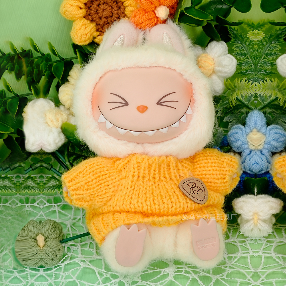 labub Zuzuo Party Vinyl dolls, Labub clothes, plush toys, sweaters, dolls, clothing and accessories Application Scenario