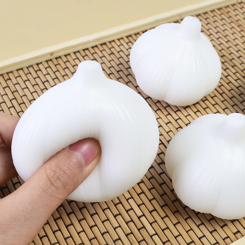 网红创意仿真网兜大蒜捏捏乐发泄解压玩具整蛊搞怪减压儿童小玩具细节图