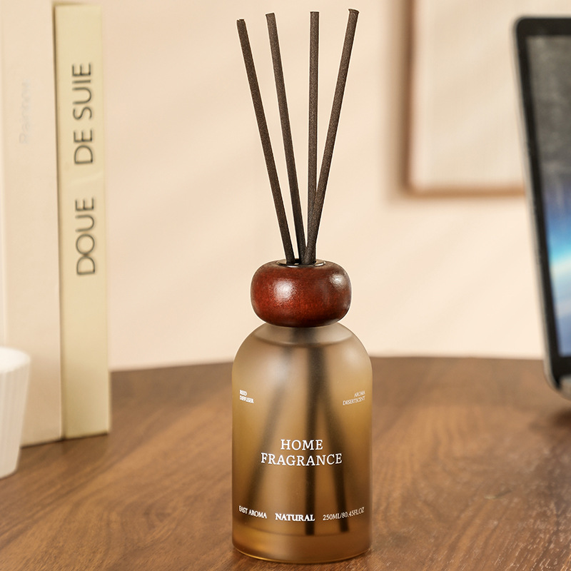 Wooden-scented fireless aromatherapy ornaments, high-end bedroom home aromatherapy, indoor bathroom deodorization, long-lasting fresh fragrance Specification image