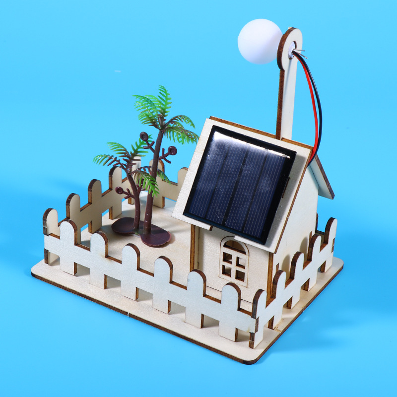 Science Experiment Solar street lamp, physical science experiment equipment, solar garden lamp, small technology production Application Scenario
