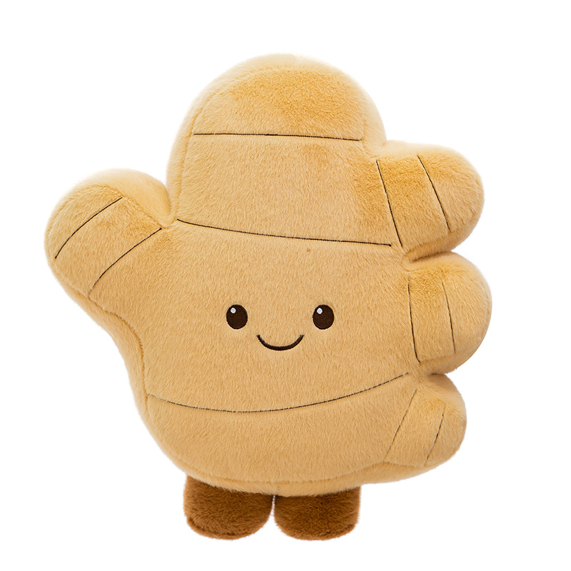 Creative cartoon ginger plush toy, funny sleeping pillow, soothing doll as a gift for girls and children Item Picture