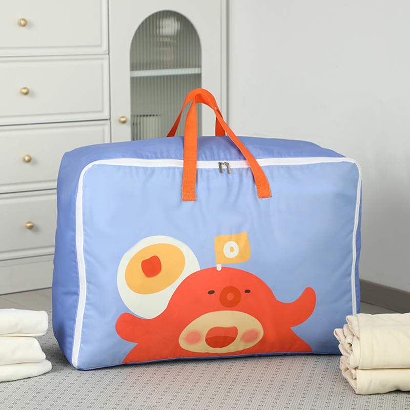 Children and primary school students' quilts with handles, cotton quilt bags, multi-functional storage bags, packing bags, sorting boxes, clothes Application Scenario