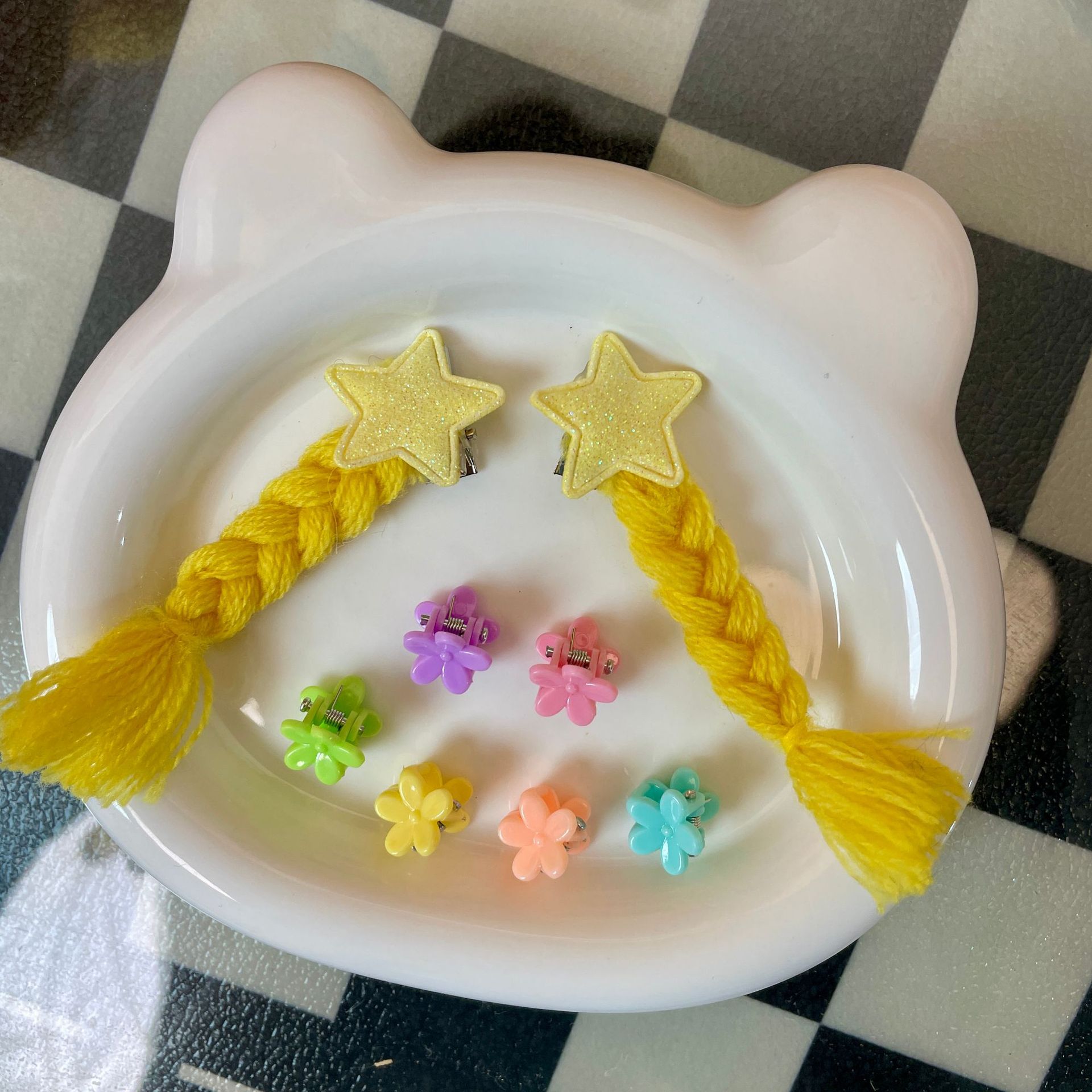 It's So Compatible With The Star People. The Star People's Braid 10Cm Baby Clothes Are Made Of Cotton Dolls And Transformed Into This Braid Application Scenario