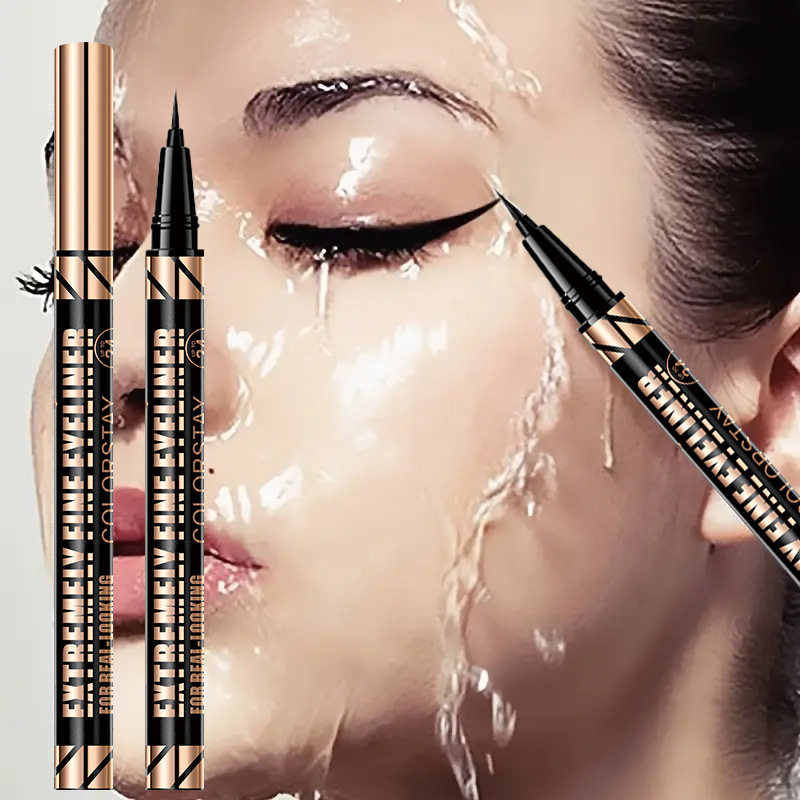 【 Cross-border Exclusive 】QICIY eyeliner is waterproof, quick-drying, long-lasting and does not smudge. Wholesale of cross-border makeup eyeliner Application Scenario