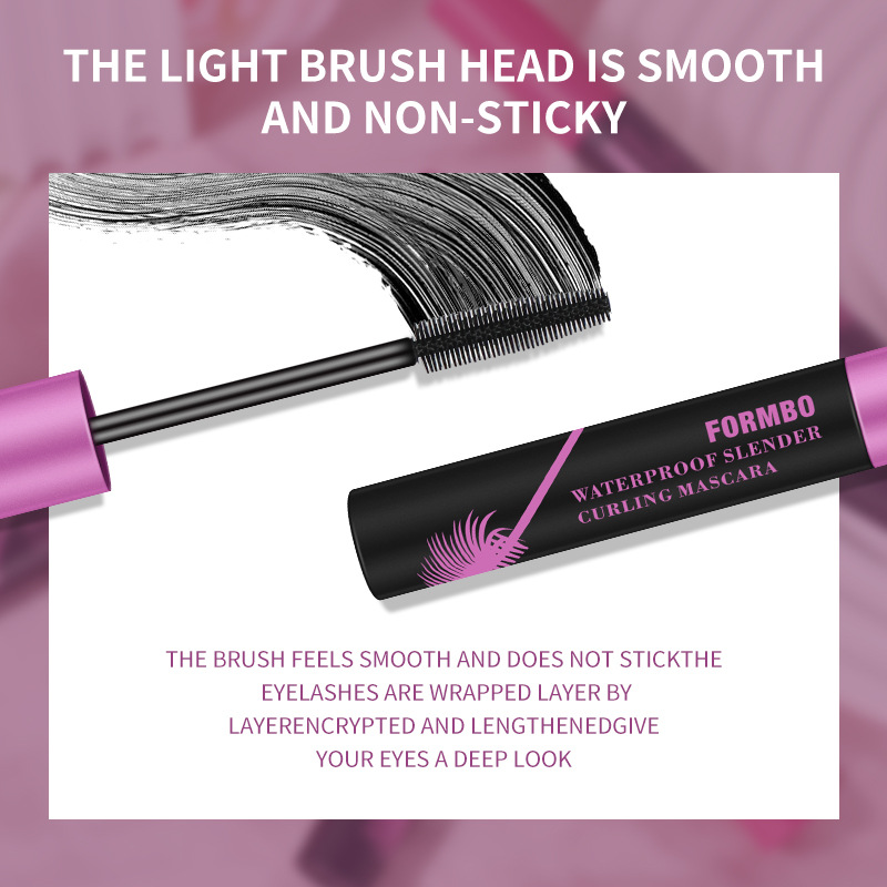 【 Cross-border Exclusive 】 Black mascara: Long, curly, long-lasting, no smudging, no smudging, waterproof and sweat-proof mascara Application Scenario