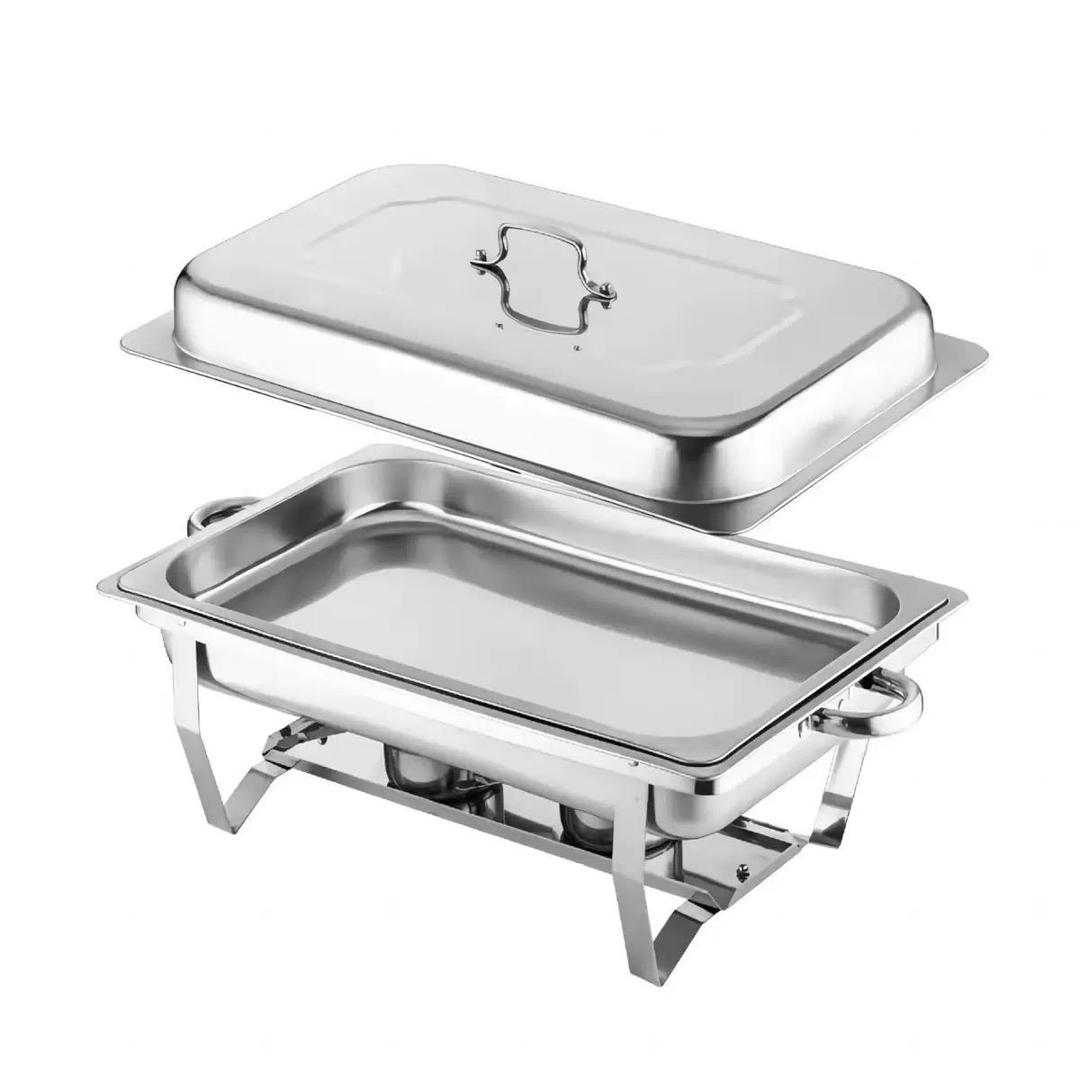 Buffet stove, insulated platform, commercial electric heating, stainless steel, restaurant and hotel breakfast stove, electric hot pot, commercial dining stove Specification image