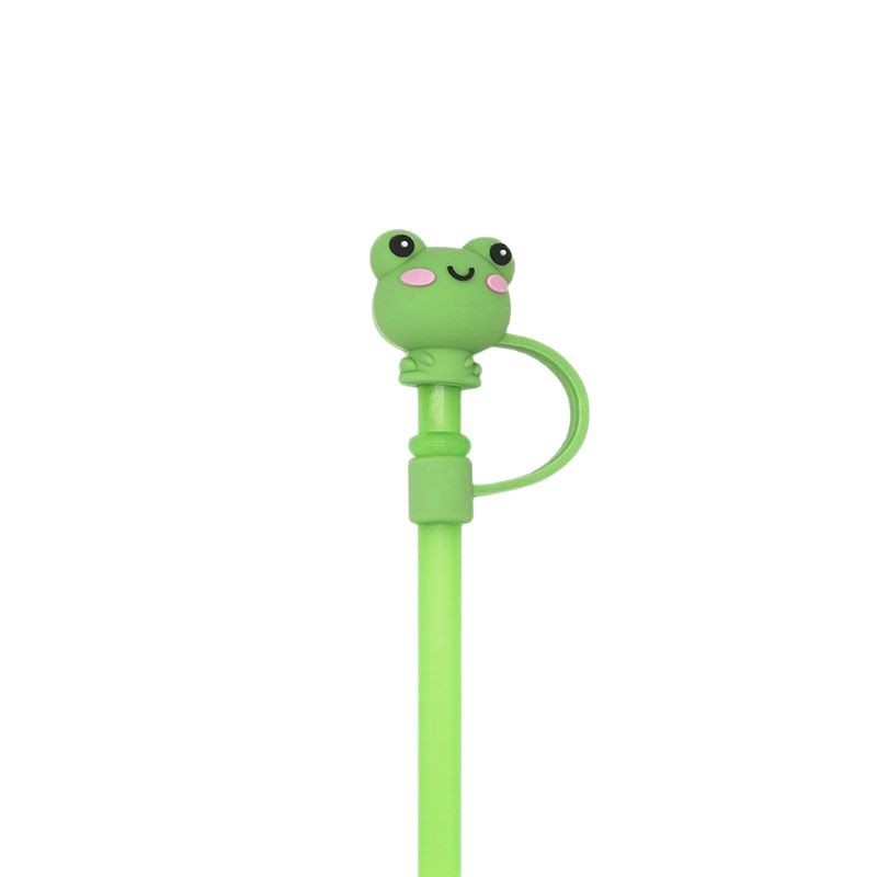 吸管/马黛茶吸管/粗吸管一次性/双童吸管/吸管盖白底实物图