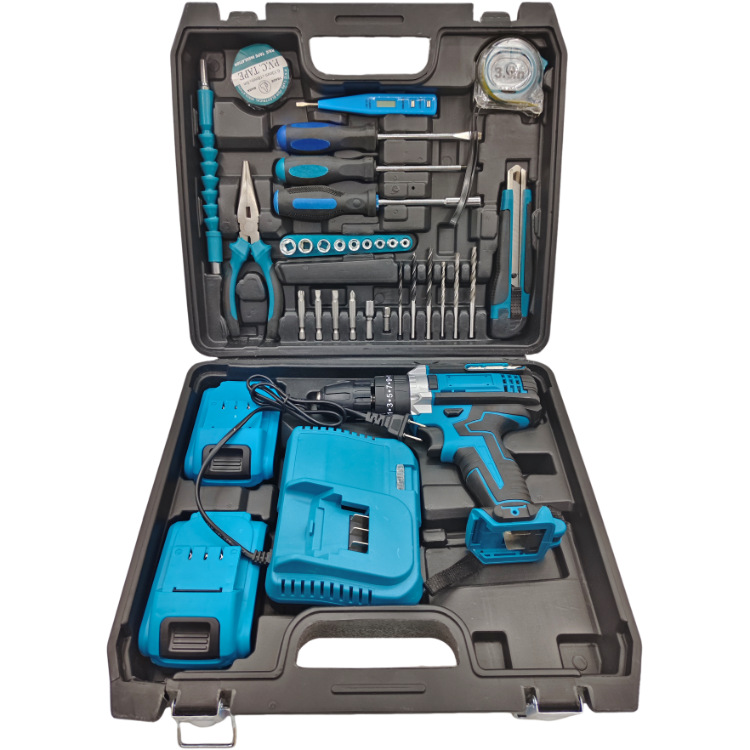 Hand-held drills, cross-border best-selling household multi-functional electric drills, rechargeable drills, electric screwdrivers, electric drill and electric tool sets Specification image