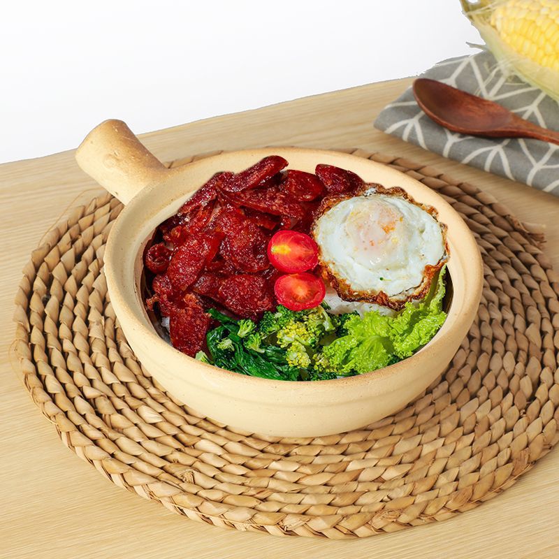 传统粗单柄煲仔饭土砂锅砂锅煲啫啫煲土锅砂锅生啫煲鱼