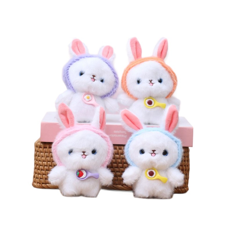 AI玩具/星星人/毛绒玩具/仿真猫背包/ai玩具白底实物图
