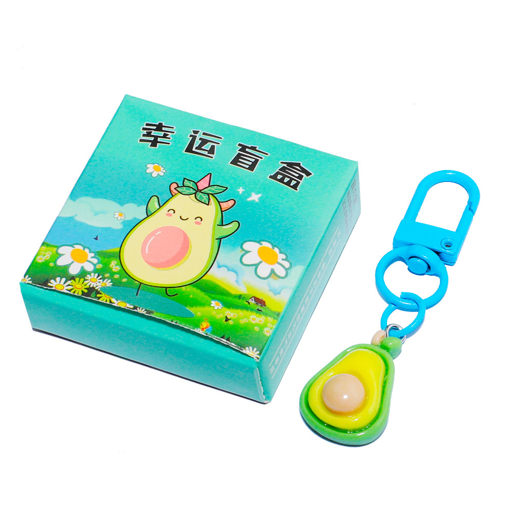 Cute cartoon mini miniature blind boxes, creative children's trendy keychains, student pendants and small gifts for the whole class Item Picture