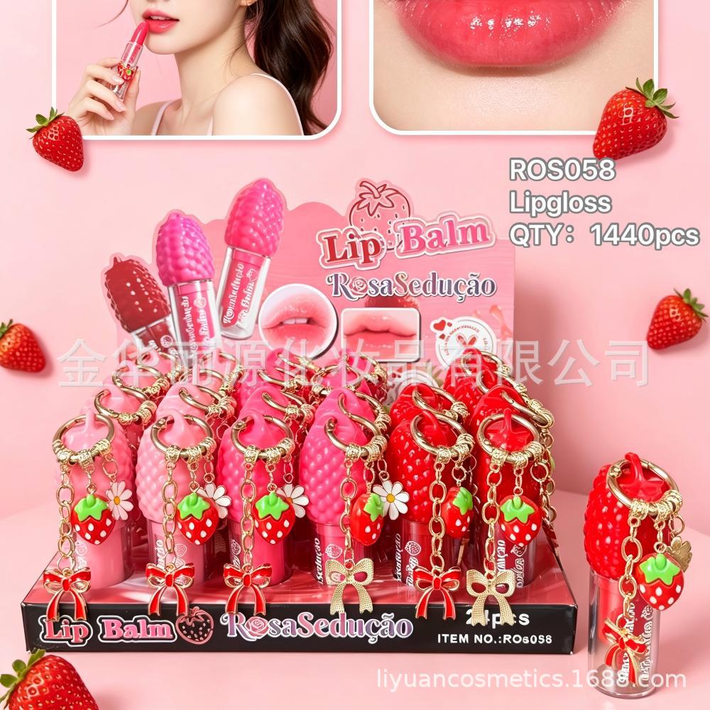 GLOSS LABIAL蜂蜜唇油巧克力唇釉巴西唇膏水果香蕉唇蜜草莓口红美妆化妆品南美彩妆 LIPSTICK口红