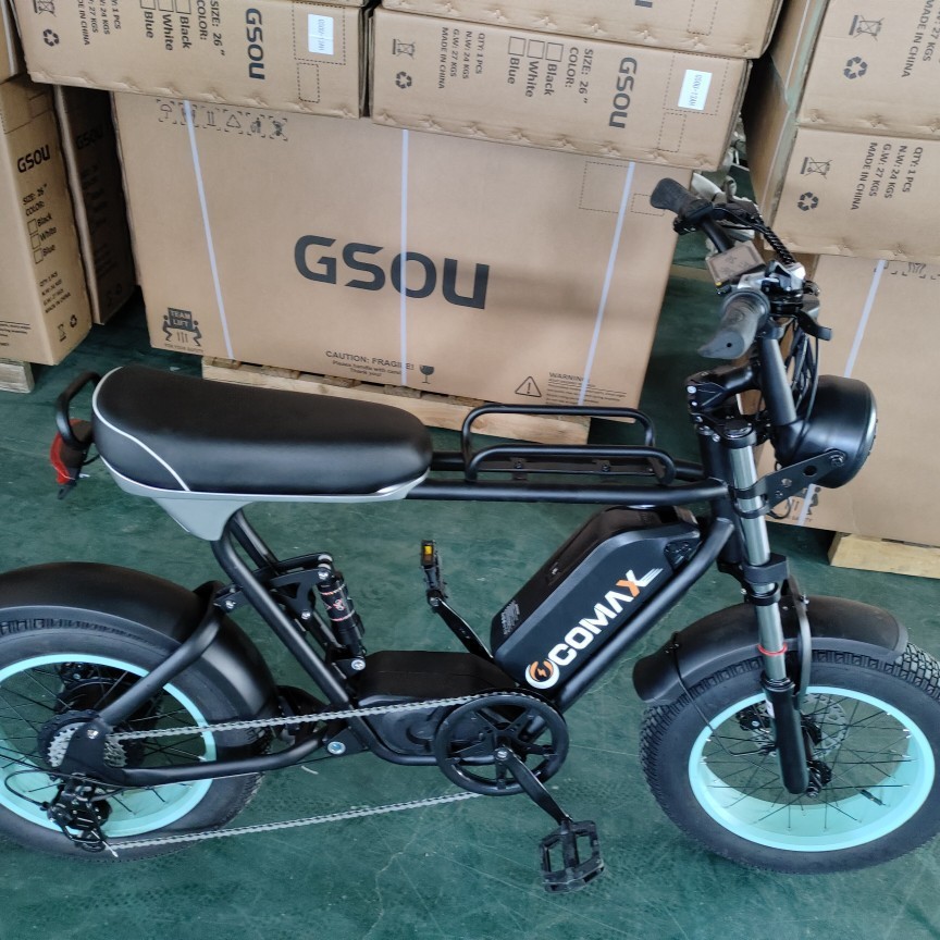 Cross-border DirtBike 18-inch super520t2 Fat tire 4.0 electric lithium battery-powered off-road bicycle Application Scenario