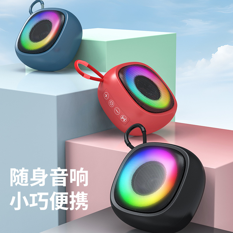New cross-border Bluetooth speaker, portable outdoor small home mini audio system, wireless portable subwoofer speaker