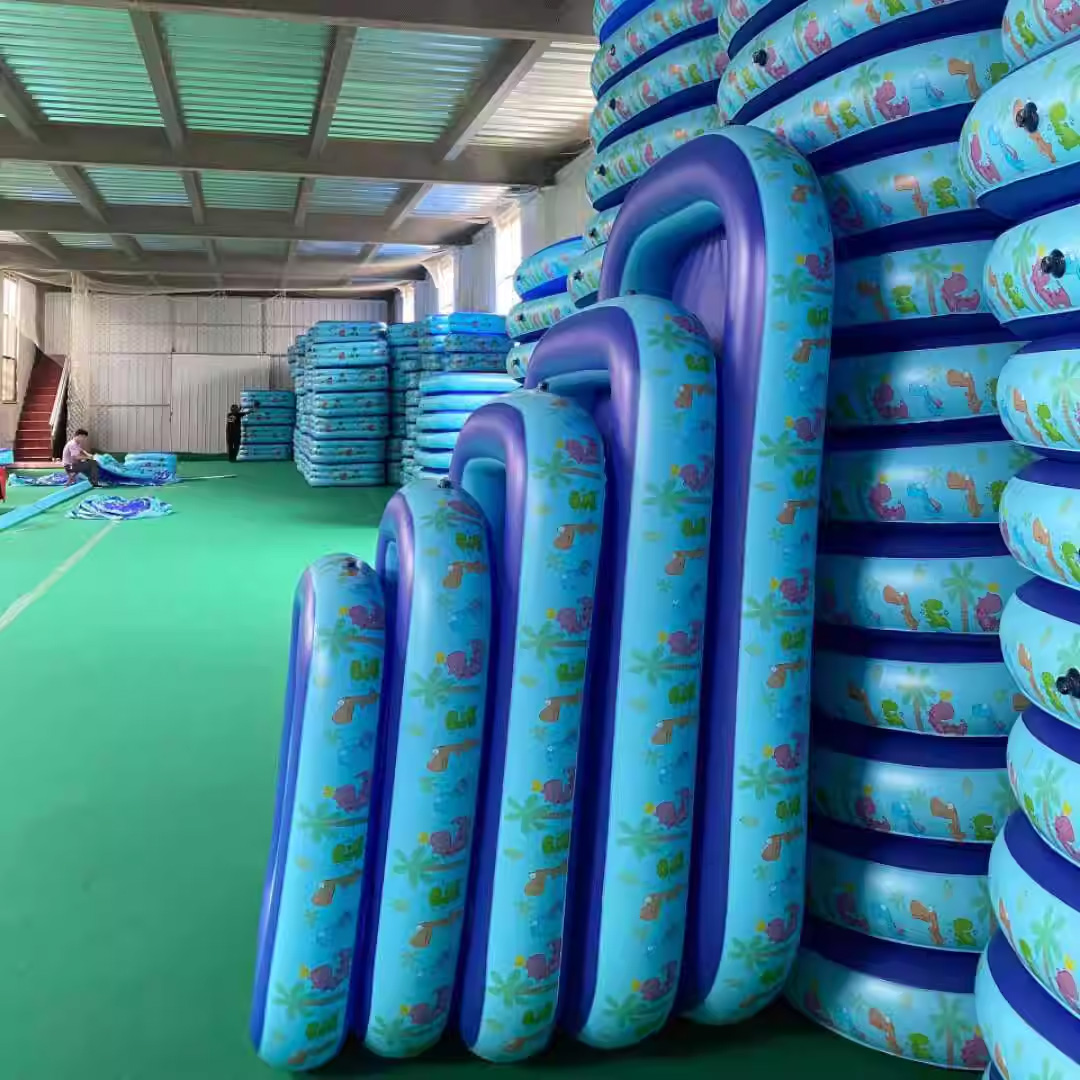 儿童钓鱼池捞鱼池沙池游泳池户外摆摊充气水池广场夜市公园摆地摊产品图