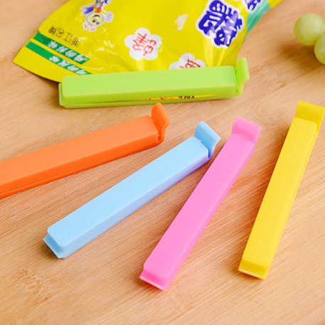 Candy color sealing clips, snack food bag sealing clips, fresh-keeping bags, plastic bags, tea leaf sealing moisture-proof clips