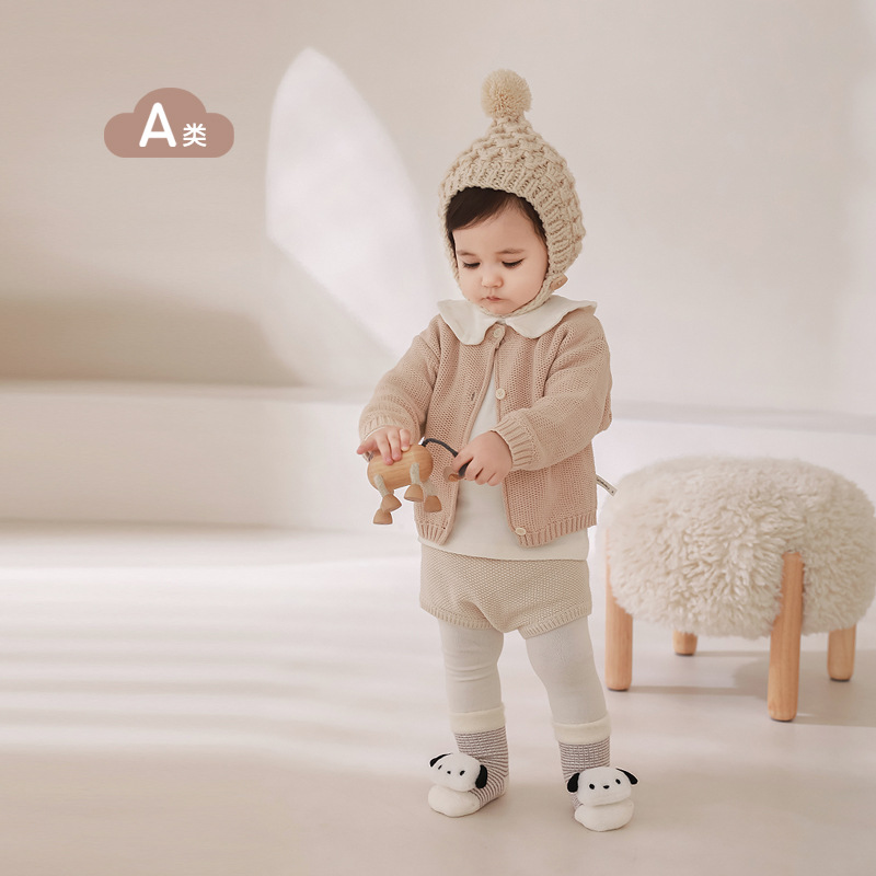 儿童丝袜/儿童连裤袜/袜子儿童/无骨袜男童冬季/舞蹈袜产品图