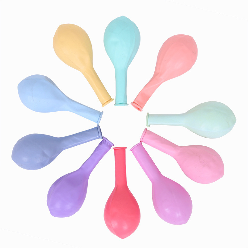 马卡龙气球5寸10寸12寸18寸生日派对布置结婚跨境套装气球批发详情图5