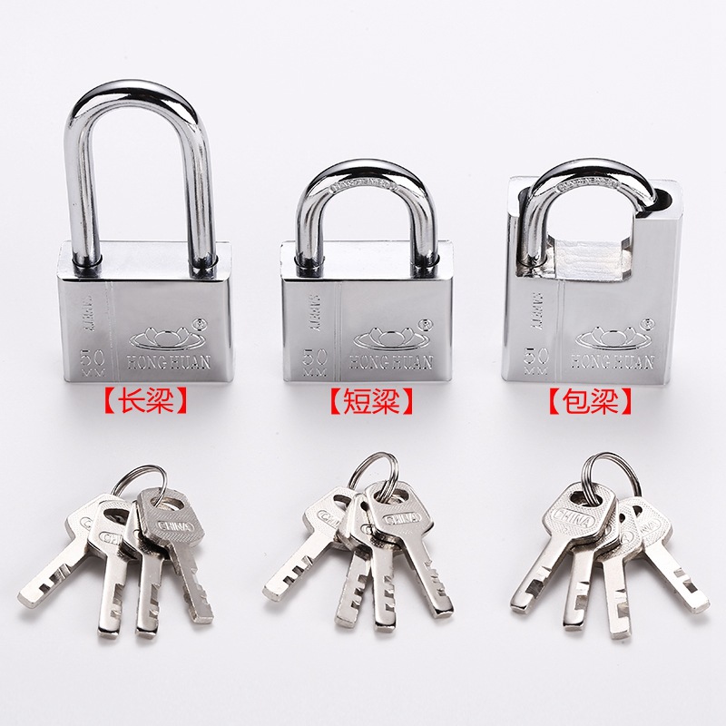 Universal lock heads for anti-theft doors, household door locks, student cabinet locks, small locks, dormitory locks, through-opening padlocks Specification image