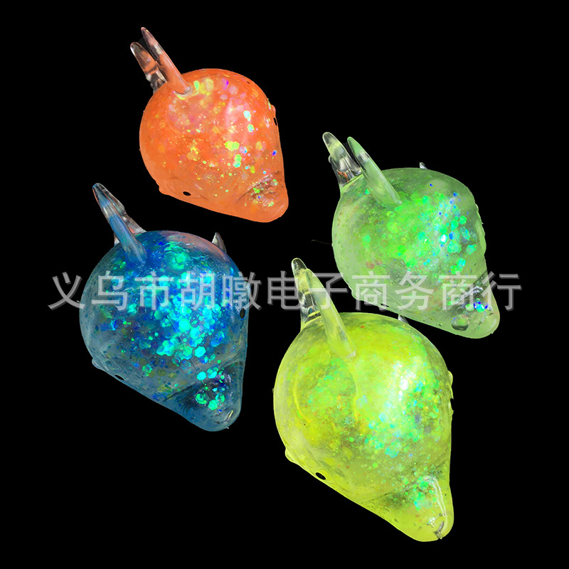 儿童创意解压玩具鲨鱼麦芽糖捏捏乐发泄球减压神器少女玩具的节日