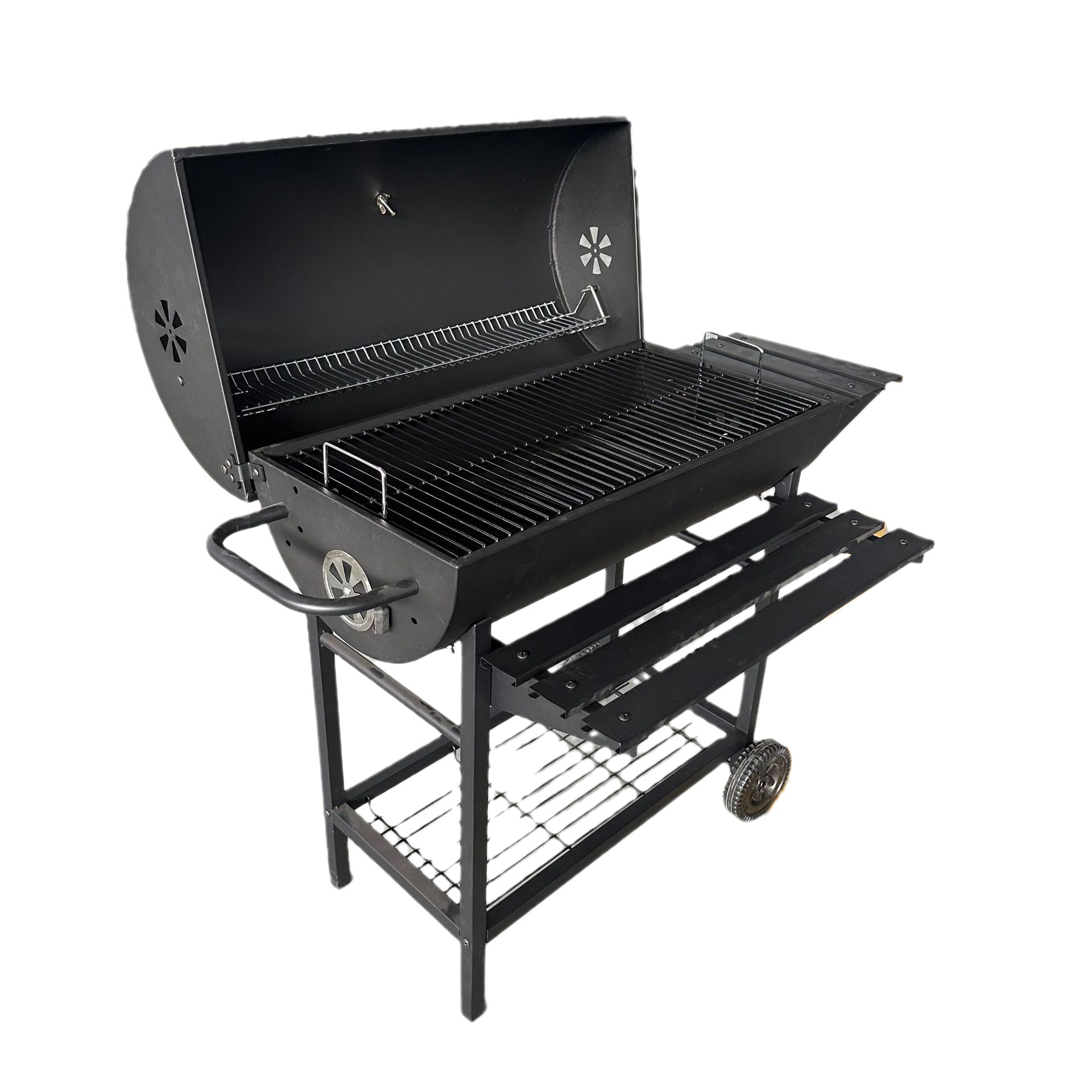 Direct supply from the manufacturer of household charcoal barbecue grills, outdoor portable barbecue racks, large barbecue grills, and courtyard barbecue plates Item Picture