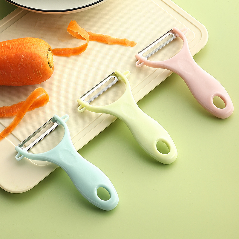Stainless steel thickened peeler, peeling knife, fruit knife, melon and fruit peeler, vegetable, potato and apple shaver Specification image