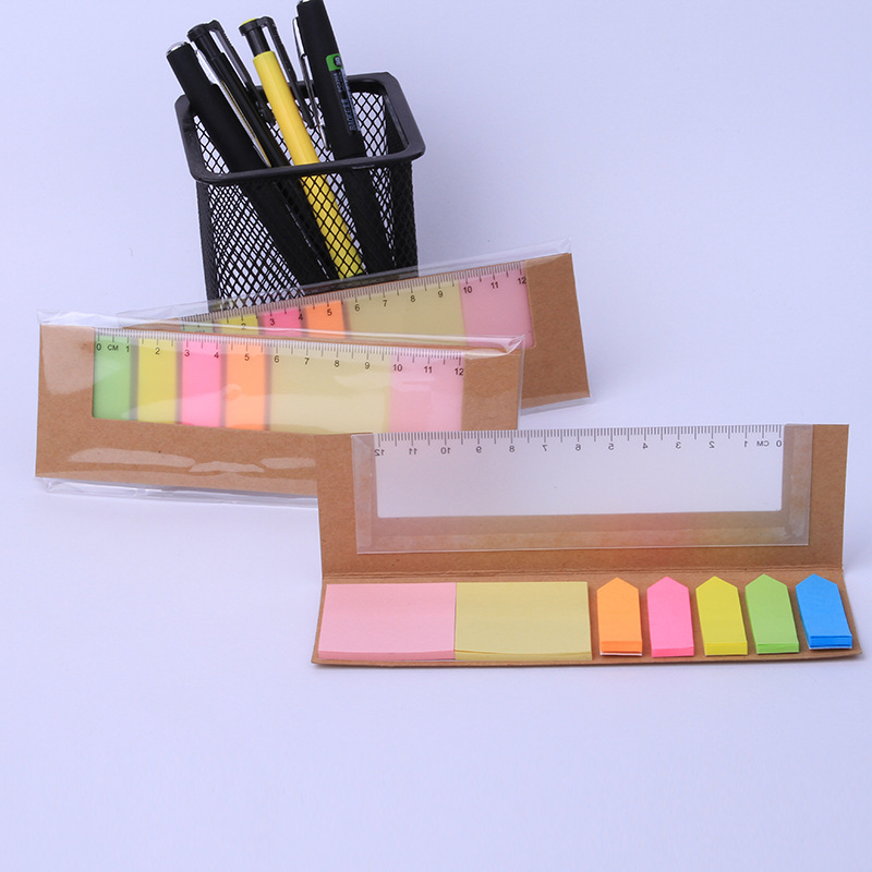 Jiuxing Stationery offers rulers, sticky notes, sticky notes, and small gifts for our company's promotional exhibitions Specification image