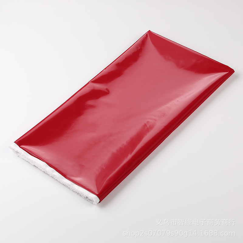 Bright leather PU coated paint surface, mirror-like pearlescent silver, waterproof fabric, head accessories, bags, down jackets, pet clothes, sleeve covers Item Picture