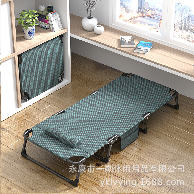 办公室午休床午睡折叠床家用单人床午睡躺椅便携陪护床批发