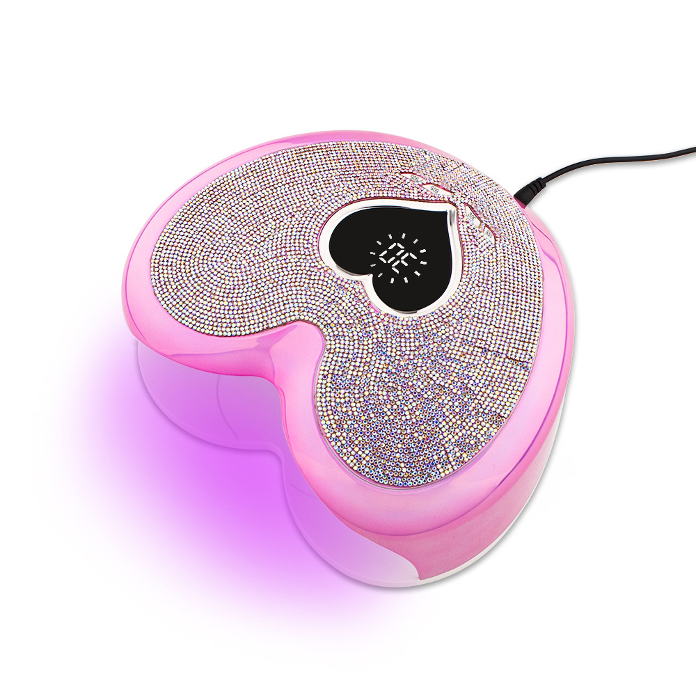 Factory direct sales of Japanese-style nail art light therapy machine 96W plug-in smart sensor nail baking quick-drying color diamond nail lamp